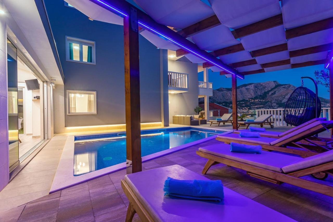 Villa Matan - Only 200M From The Sandy Beaches, Private 28M2 Pool Omiš Quarto foto